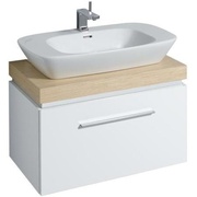 Тумба для раковины Keramag Silk 800x400x470 мм белый глянец