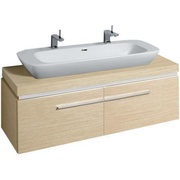 Тумба для раковины Keramag Silk 1400x400x470 мм дуб