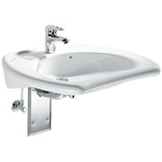 Раковина Keramag Vitalis 650x600x115 мм для людей с ограниченными возможностями с переливом
