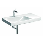 Раковина Keramag Xeno² 127190000 900x480x140 мм с отверстием под смеситель, без перелива, полочка справа