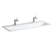 Раковина Keramag Xeno² 1600x480x140 мм с 2 отверстиями под смеситель, без перелива