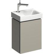 Тумба для раковины Keramag Xeno² 380x265x525 мм матовый серый