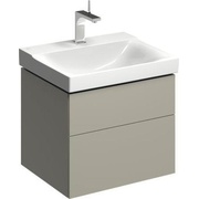 Тумба для раковины Keramag Xeno² 580х530х462 мм матовый серый