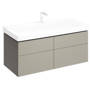 Тумба для раковины Keramag Xeno² 1174x530x462 мм матовый серый