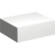 Шкаф Keramag Xeno² боковой низкий 580x200x462 мм белый глянец