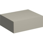 Шкаф Keramag Xeno² боковой низкий 580x200x462 мм матовый серый