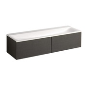 Тумба для раковины Keramag Xeno² 1395x350x475 мм серый дуб