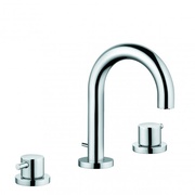 Смеситель для раковины Kludi Bozz 383910576 на 3 отверстия