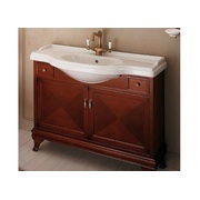 Тумба с раковиной Labor Legno Marriot MPL85+MC85 83x33x82 см дерево вишня