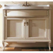 Тумба с раковиной Labor Legno Victoria 82x52x81 см патина/бронза
