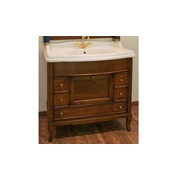 Тумба с раковиной Labor Legno Victoria TERRA+HC90 82x52x81 см орех