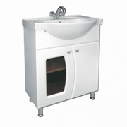 Тумба для раковины Lasko Лагуна 70 п/ум Эрика 70 Белый глянец