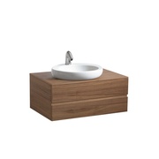 Тумба для раковины Laufen Alessi one 80x50 см для 8.1397.1 с 1 ящиком натуральный шпон