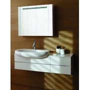 Тумба для раковины Laufen Alessi one 120x50 см для 8.1397.2 отверстие слева белый лак