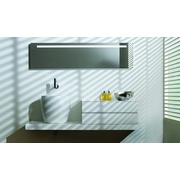Тумба для раковины Laufen Alessi one 80x50 см 2 ящика для накладных раковин белый лак