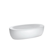 Акриловая ванна Laufen Alessi one 2.4197.0.000.000.1 203х102 см, свободностоящая, с каркасом, с панельной обшивкой
