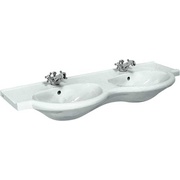 Раковина Laufen Alessi one 8.1341.9.200.000.1-WG 130x50 см двойная