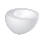 Раковина Laufen Alessi 52x52.5 см объединенная с полупьедесталом, без отверстия для смесителя