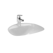 Раковина Laufen Bijou 55x48 см встраиваемая снизу, глазурированная с обеих сторон