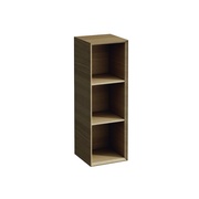 Шкаф-витрина Laufen Boutique 30x90 см 2 полки темный дуб