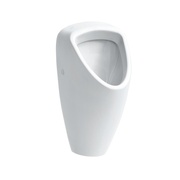 Писсуар Laufen Caprino 32x35 см с сифоном, скрытый подвод воды, с сенсором, питание от сети, антивандальный c покрытием LCC