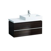 Тумба для раковины Laufen Case 99x45.5 см 2 ящика черный дуб