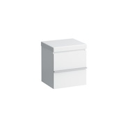 Тумба Laufen Case 46x38.5 см на колесиках с внутренним ящиком черный дуб