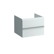 Тумба Laufen Case 60x52 см 2 ящика и сифон, белый