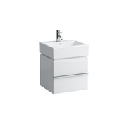 Тумба для раковины Laufen Case 49x45.5 см 2 ящика белый глянец