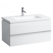 Тумба для раковины Laufen Case 89.5x47.5 см 2 ящика белый