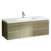 Тумба для раковины Laufen Case 129.5x47.5 см 2 ящика дуб