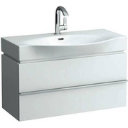 Тумба для раковины Laufen Case 89.5x37.5 см 2 ящика белый