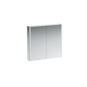 Шкаф-зеркало Laufen Frame 25 4.0855.3.900.144.1 80x75 см с розеткой EU, с сенсорным переключателем
