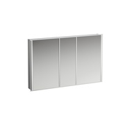 Зеркало-шкаф Laufen Frame 25 120x75 см белый глянец
