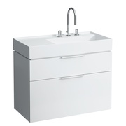 Тумба для раковины Laufen Kartell 4.0760.2.033.631.1 89.5x45.5 см 2 ящика для 8.1033.9 белый