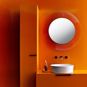 Шкаф-пенал Laufen Kartell 30x180 см левый оранжевый