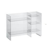 Шкаф-витрина Laufen Kartell 75x26x53 см прозрачный