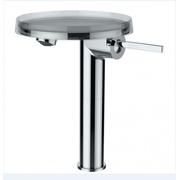 Смеситель для раковины Laufen Kartell высокий однорычажный, фиксированный излив 110 мм, без донного клапана