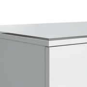 Панель Laufen Kartell 4.0782.0.033.631.1 60x45.5 см стеклянная накладная белый лак