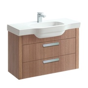 Тумба для раковины Laufen LB3 82x37 см 2 ящика дуб