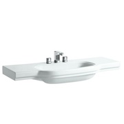 Раковина Laufen LB3 8.1068.8.000.104.1 125x52x17 см столешница с отверстием для смесителя