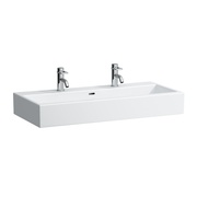 Раковина Laufen Living City 100x46 см столешница накладная, с 2 отверстиями для смесителя