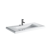 Раковина Laufen Living 8.1443.7.000.104.1 98.5x48x8.5 см с 1 отверстием для смесителя
