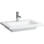 Раковина Laufen Living 8.1643.2.000.104.1 65x48 см с отверстием под смеситель