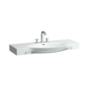 Раковина Laufen Palace 8.1270.4.000.104.1 120x51 см с полотенцедержателем с 1 отверстием для смесителя
