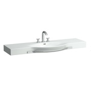 Раковина Laufen Palace 150x51 см с полотенцедержателем с 3 отверстиями для смесителя