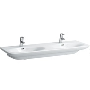 Раковина Laufen Palace 8.1070.8.000.104.1 130x48x16.5 см на 2 чаши