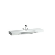 Раковина Laufen Palace 8.1270.6.000.104.1 150x51 см с полотенцедержателем с 1 отверстием для смесителя
