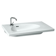 Раковина Laufen Palomba 8.1480.4.000.104.1 80x50 см с 1 отверстием под смеситель