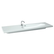 Раковина Laufen Palomba 8.1480.8.000.104.1 160x50 см полочка слева с 1 отверстием для смесителя